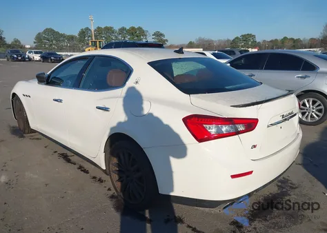 2015 Maserati Ghibli S Q4 from USA, damaged, VIN ZAM57RTA8F1143531